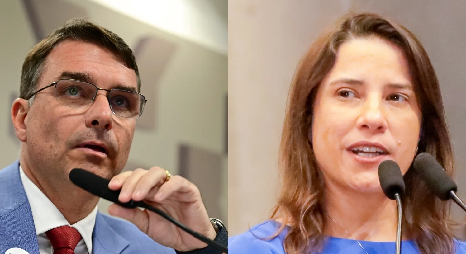 Flavio Bolsonaro e Raquel Lyra e1772140730238