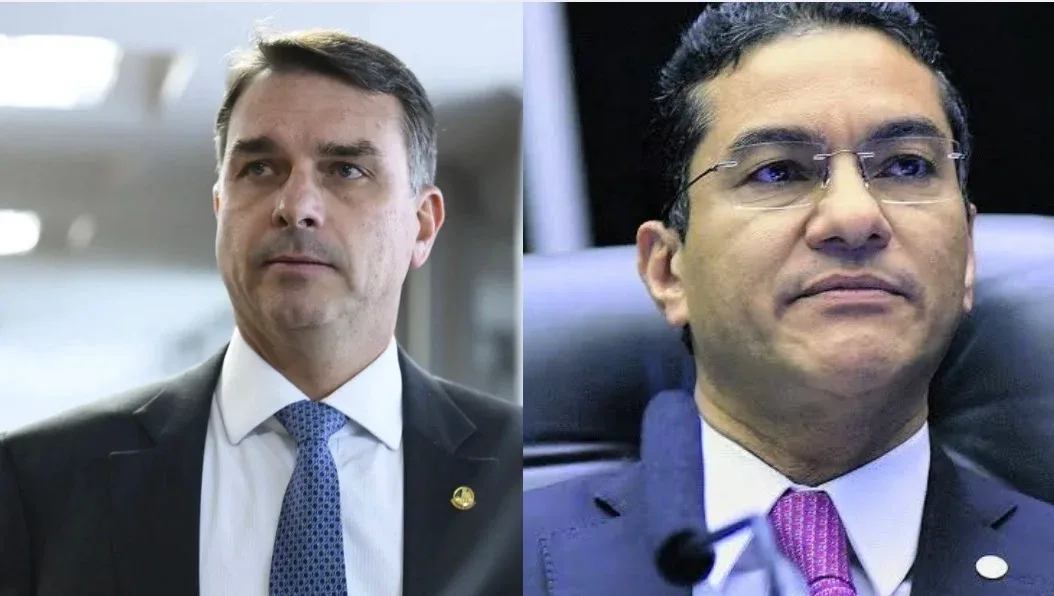 Flávio Bolsonaro se reúne com presidente do Republicanos por apoio do centrão, mas partido resiste