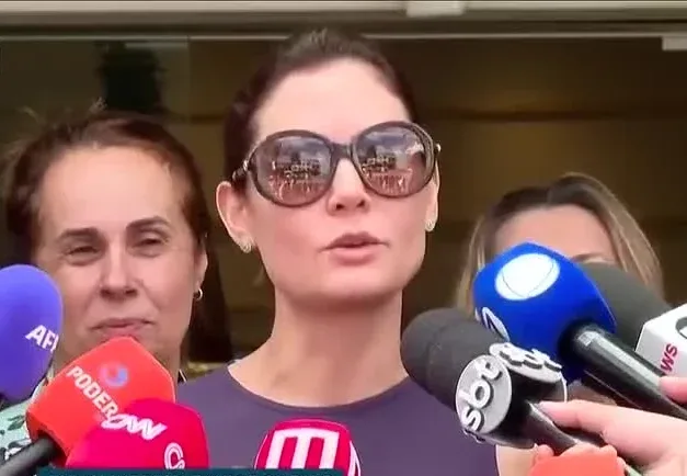 Michelle Bolsonaro em entrevista - 27/03/26. Foto: Reprodução