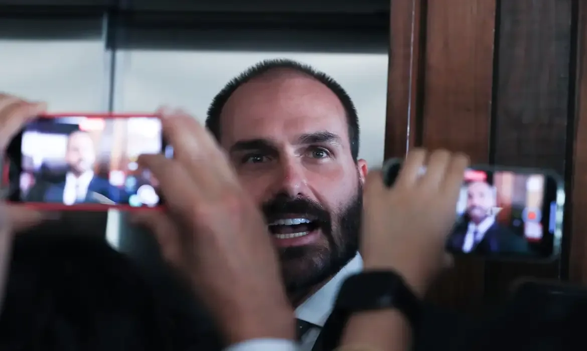 Eduardo Bolsonaro. Foto: Lula Marques / Agência Brasil