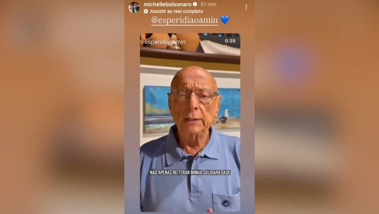 Michelle Carlos Bolsonaro adversario senado sc Reproducao Instagram Michelle Bolsonaro e177522550347