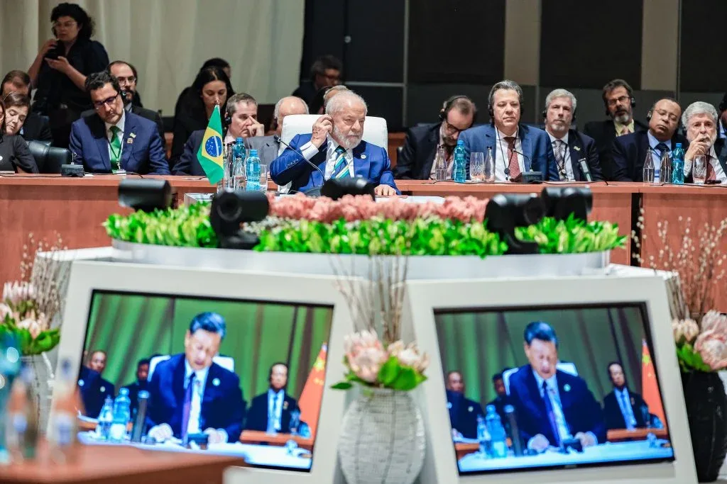 Lula em cúpula dos Brics, em 2023
