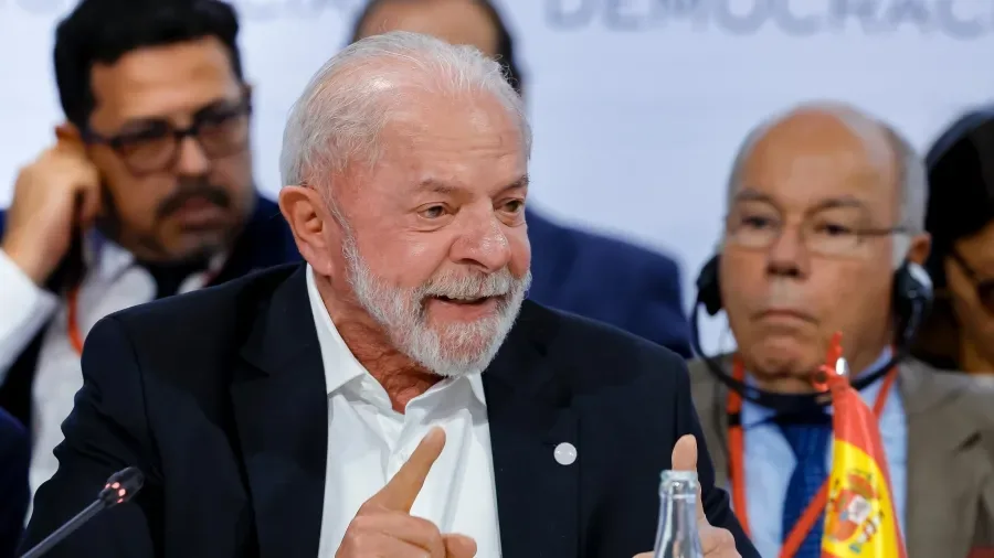 presidente lula durante discurso no 4 encontro em defesa da democracia em barcelona 1776513389015 v2