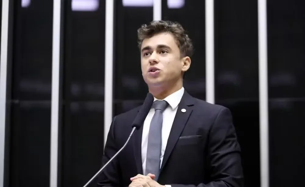 O deputado federal Nikolas Ferreira