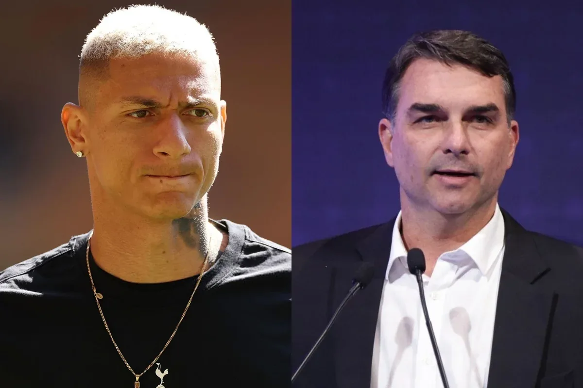 Richarlison em publicação nas redes sociais