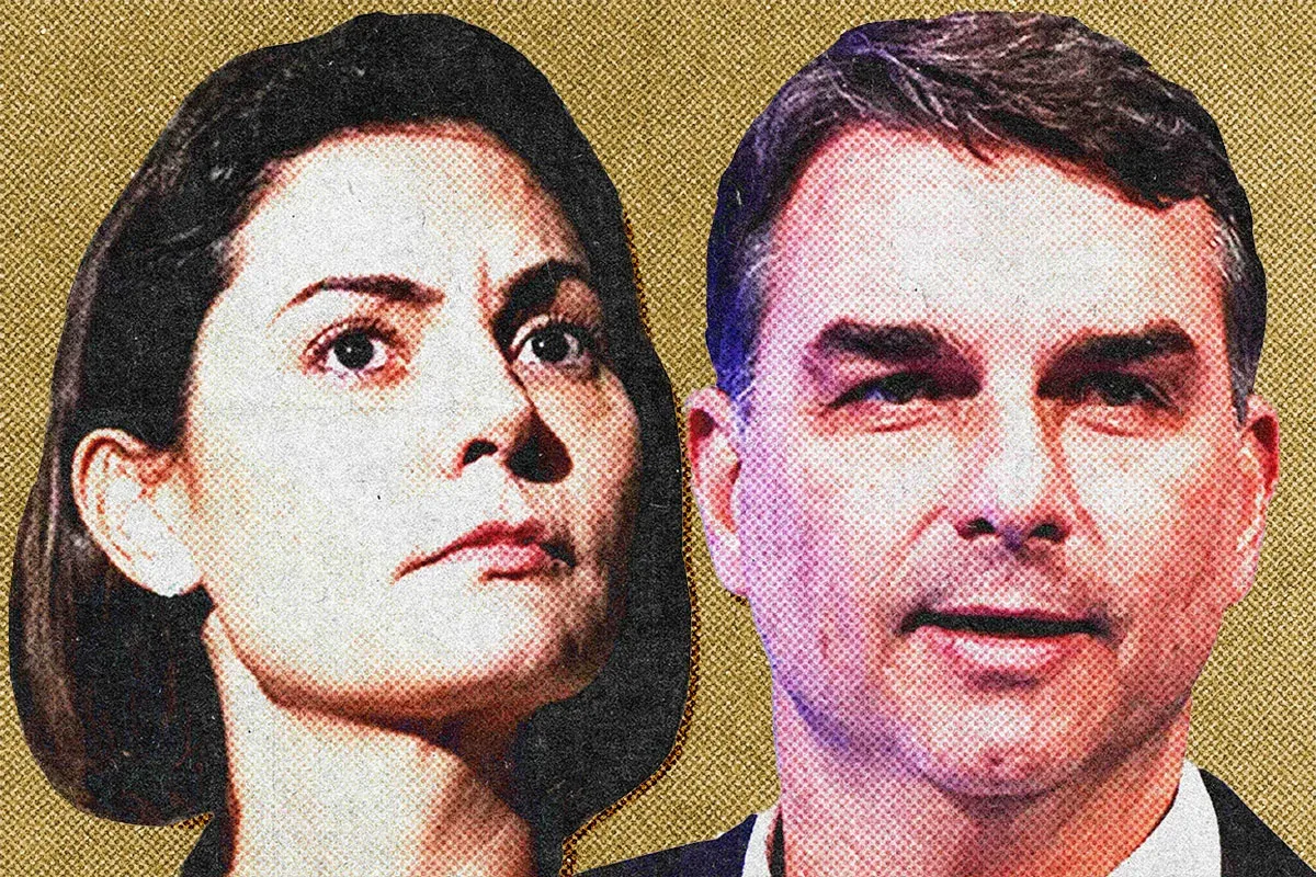 Flávio Bolsonaro em encontro com lideranças femininas