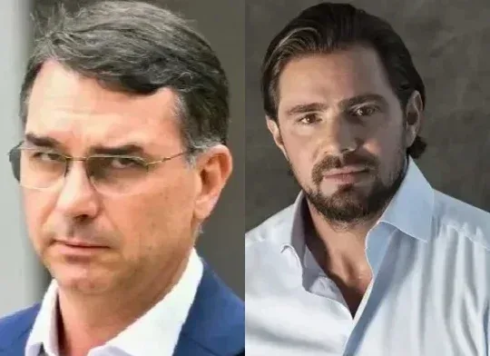 Flávio Bolsonaro e Daniel Vorcaro
