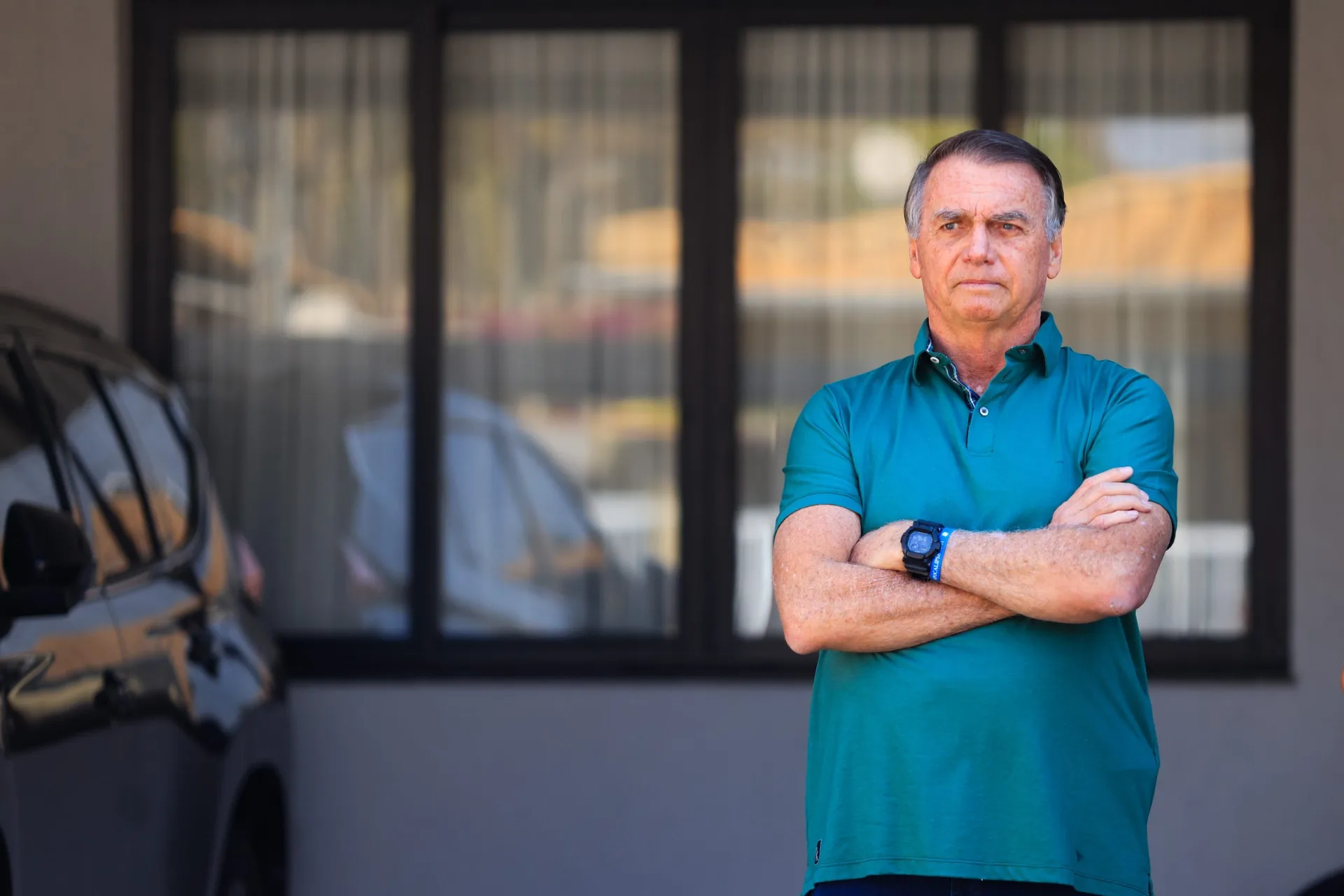 O ex-presidente Jair Bolsonaro