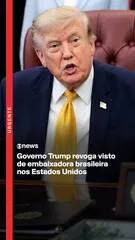 Governo Trump revoga visto de embaixadora brasileira nos Estados Unidos
