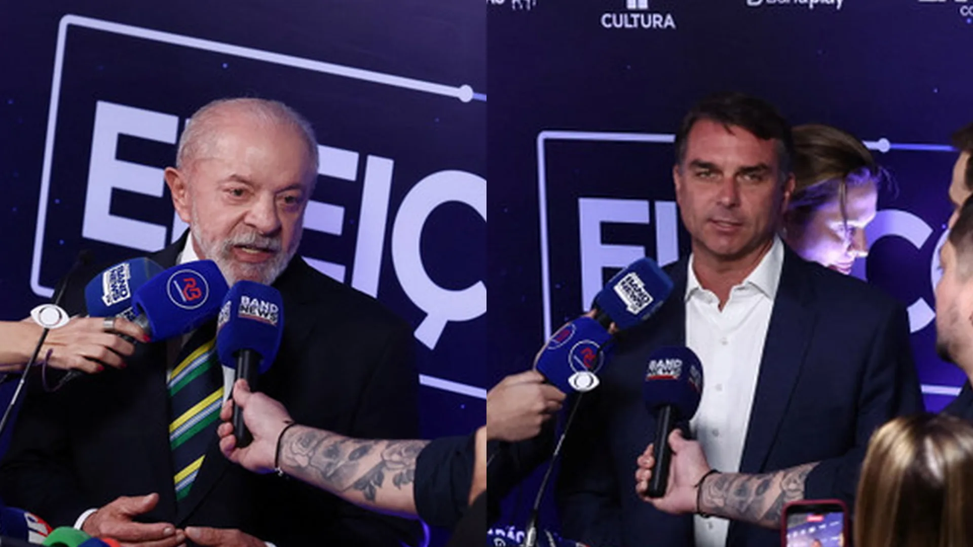 VÍDEO: Lula ironiza pergunta de Flávio sobre votos em presídios e diz que Jair Bolsonaro votaria nele
