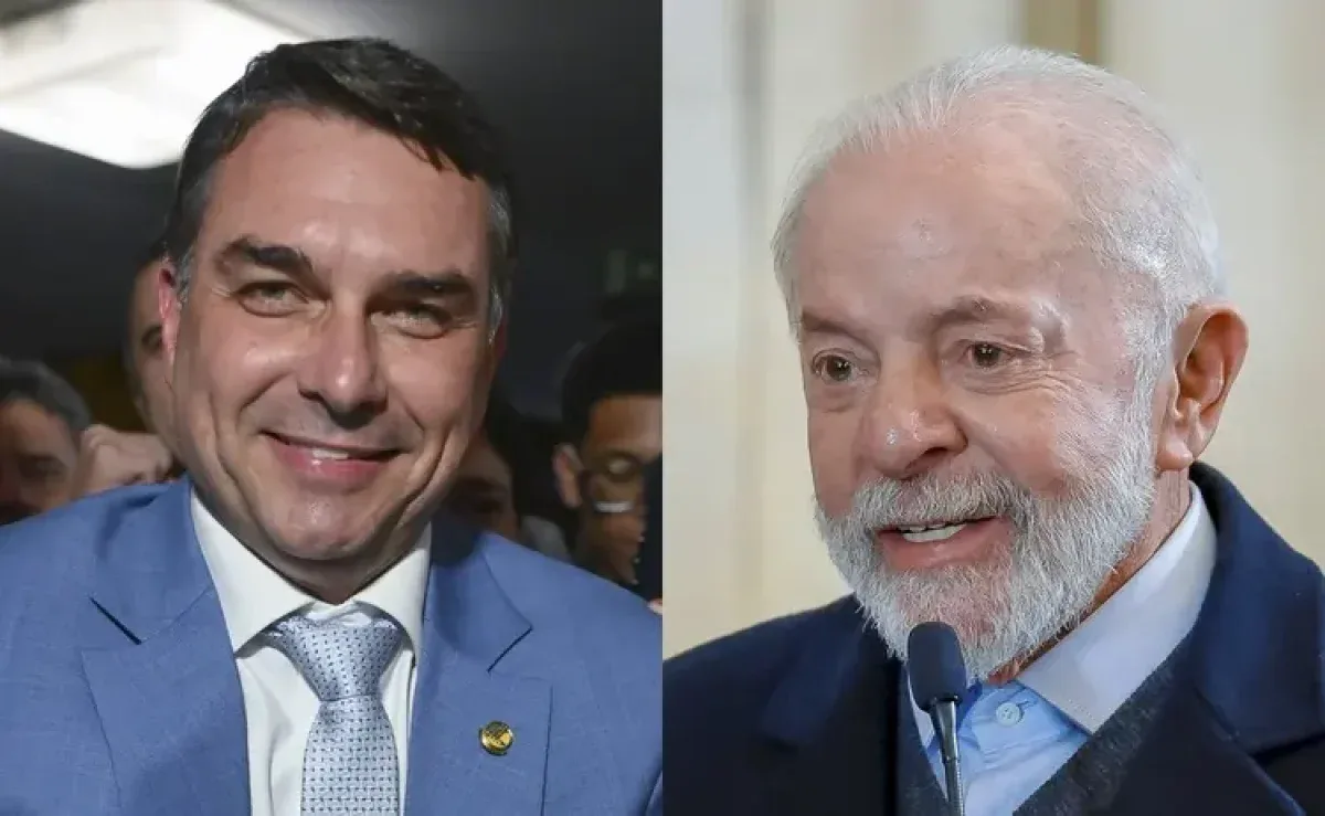 Os dois pontos de diferença entre Flávio Bolsonaro e Lula no 2° turno, segundo nova pesquisa