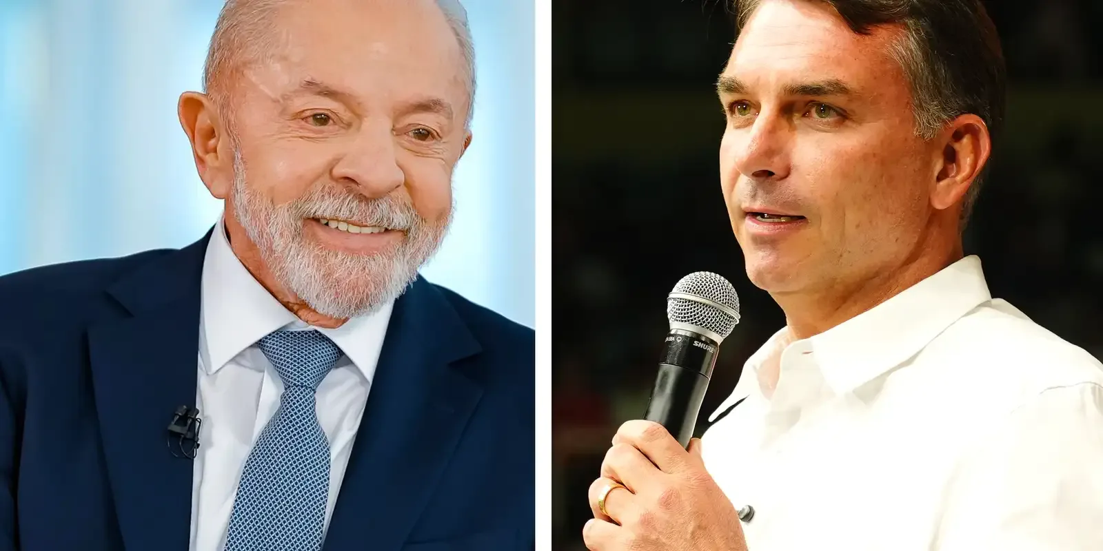 Lula e Flávio Bolsonaro cumprem agendas a dez dias do 1º turno